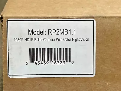 Q-SEE Presidio Bullet Camera 1080p RP2MB1.1 ✅ ❤️️ ✅ ❤️️ NEW! SEALED INSIDE! • $69.99