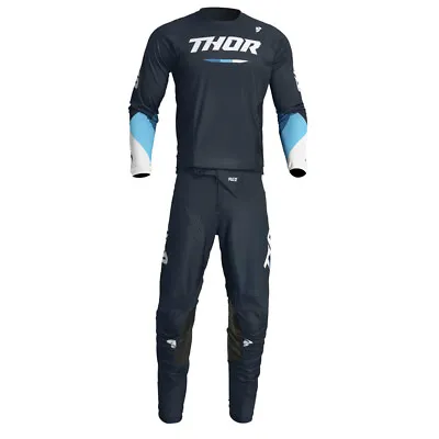 Thor 2024 Pulse Tactic Motocross Offroad Jersey Pant Combo Midnight • $124.90