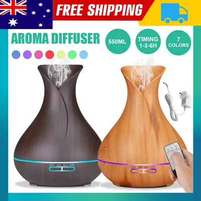 $9.90 • Buy LED Aroma Aromatherapy Diffuser Essential Oil Ultrasonic Air Humidifier Purifier