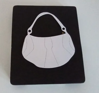 Cross-Cuts Wooden Die - Handbag #2 SM (Works With Sizzix Big Shot) • £10