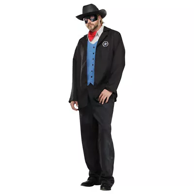 Fun World Mens Wild West Avenger Cowboy Adult Costume • $26.89