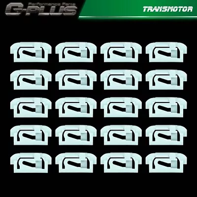 Fit For 1978-1988 GM G-Body Windshield & Rear Window Trim Molding Clips - 20pcs • $6.46