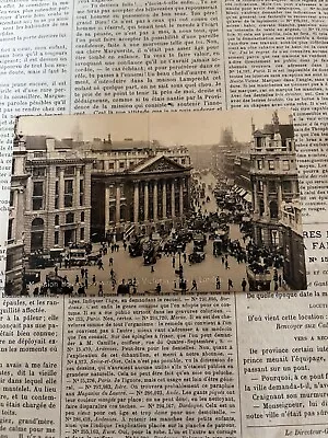 Mansion House Queen Victoria Street London Vintage Postcard • £3