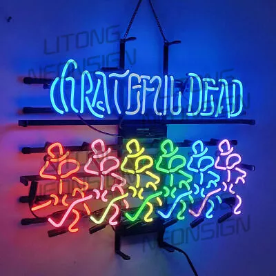 24 X20  Grateful Dead Bar Vintage Style Neon Sign Custom For Window Bar Room • $227.69