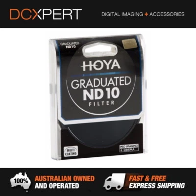 52mm HOYA ND10 GRADUATED NEUTRAL DENSITY FILTER (52GDND) • $105