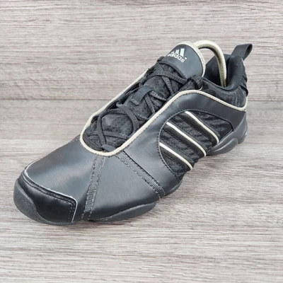 £25 • Buy Adidas Studio Black Dance Training Gym Trainers Shoes Non Marking Size UK 6 Rare