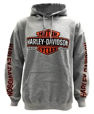 Harley-Davidson Men's Bar & Shield Logo Pullover Hooded Sweatshirt 30299144 • $59.80