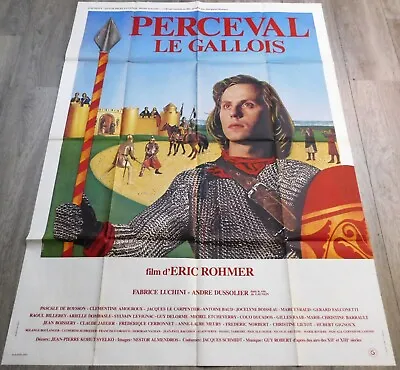 Perceval French Movie Poster Original 47 63 1978 Eric Rohmer • $125