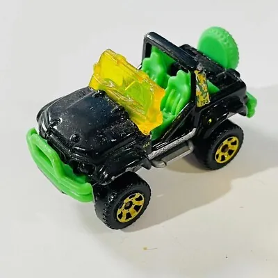 Matchbox Cliff Hanger Jeep - Black Green - Loose - 1:64 Diecast Good Shape • $4.99