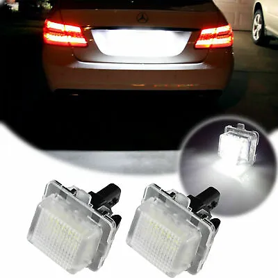 Error Free 6000K White LED License Plate Light Assy For Mercedes C E S CLA Class • $16.99
