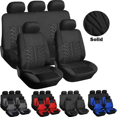 5 Seats Cover Auto SUV Van Chair Protector Polyester For Nissan Full Set Cushion • $34.90