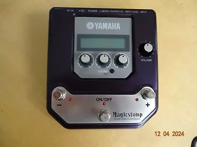 Yamaha Magicstomp - Immaculate!!  EFTP /Hank Marvin Patches Psu Manual Bag. • £160