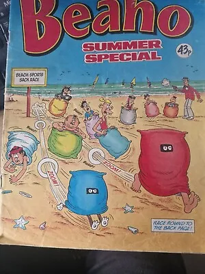 The Beano 1984 Summer Special Comic Dennis Menace Minnie Minx Billy Whizz Etc • £3.70