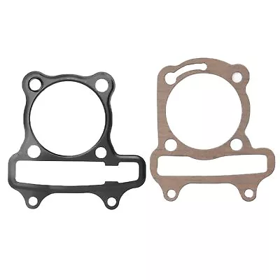 GFL 2pcs Cylinder Gasket Set 57.4mm For Moped Go Karts GY6 50cc 60cc 80cc 100cc • $10.26