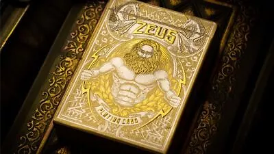 Zeus Mighty Gold Playing Cards By Chamber Of Wonder Highly Collectable • £17.64