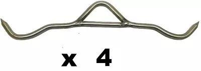 4 X 13  GAMBREL HOOK 330MM X 8MM STAINLESS BUTCHER HUNTING FARM HEAVY DUTY • $100