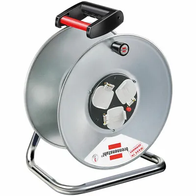 Empty Extension Cable Reel 290mm With 3 X 13 Amp Sockets Brennenstuhl | 1198013 • £30