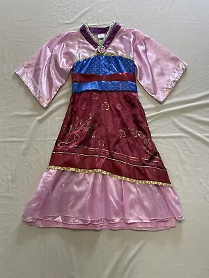 Disney Store Mulan Girls Dress/Halloween Costume-size 7/8 • $25