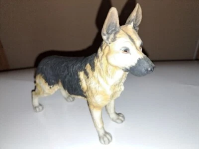 $19.99 • Buy Vintage Shepherd Figurine Andrea By Sadek #7733 Porcelain  Dog Collectible