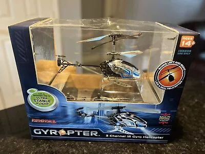 PROPEL Blue RC Gyropter 3 Channel IR Gyro Helicopter Read Description • $8