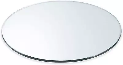 36-Inch Round ¼-Inch Thick Clear Glass Table Top With Polished Edge • $143.99