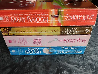 Mary Balogh Lot Of 4 Regency Historical Romance Paperbacks • $7.99