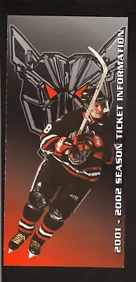 Mississauga IceDogs--2001-02 Season Ticket Brochure • $1.37