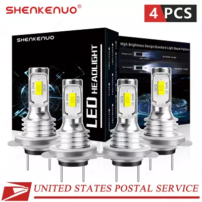 FOR Mercedes-Benz C300 2008 2009-2017 Front LED Headlight Bulbs High LOW Beam • $25.30