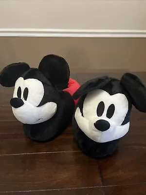 Disney Retro Mickey Mouse Slippers Women’s Size 10 To 13 • $25