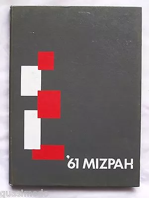 1961 Mount Gilead High School Yearbook Mount Gilead Ohio  Mizpah Unmarked! • $85.04