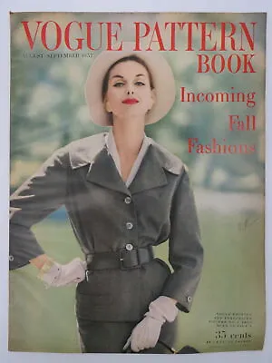 Vogue Pattern Book August-september 1957  • $51