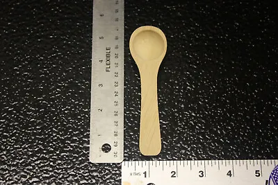  Small Wooden Spoon 5 Inches Mini For Honey/Sugar Pot Pottery Ceramics Hobbyist • $1.32