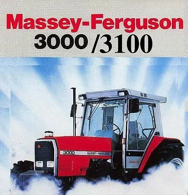 Massey Ferguson 3000 3100 Tractor Service Operators Manual 3050 3060 3065 3070  • $12.53