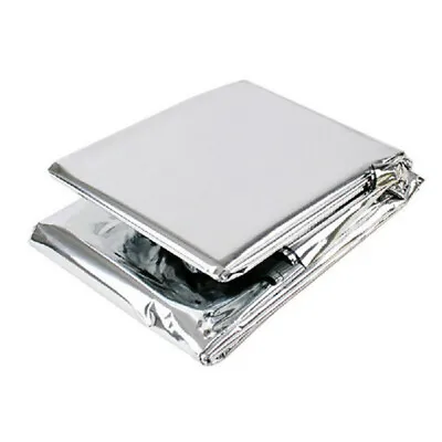 10x Waterproof Emergency Foil Blanket Thermal Camping Rescue First Aid Survival • £6.49