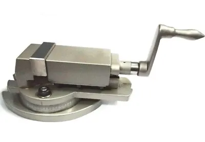 High Precision Milling Vise Swivel Base 3  (75 Mm) Milling Vice-hardened Jaws • $111.94