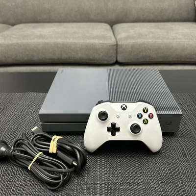 $219 • Buy Microsoft Xbox One S 500gb Limited Edition Battlefield Storm Grey