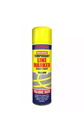 Yellow Or White Temporary Line Marker Spray 750ml Field Car Park Road Warehouse  • £19.99