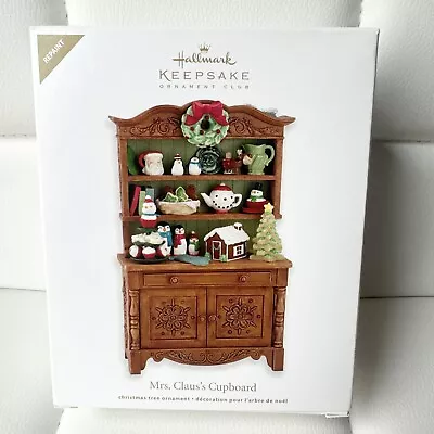2012 Hallmark Mrs. Claus's Cupboard Keepsake Ornament Repaint Club Exclusive • $74.99
