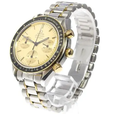 Omega 3310.10 Speedmaster Chronograph 38mm Watch YG Two Tone Automatic Winding • $3057.62