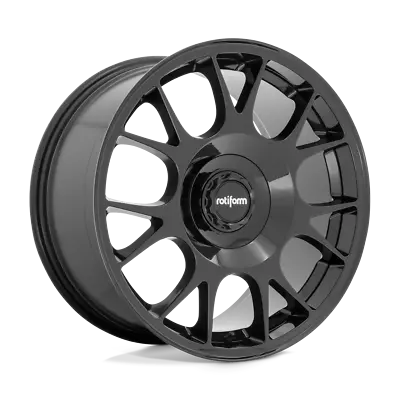 Rotiform R187 TUF-R 19X9.5 +25 Gloss Black Wheel 5X108 5X120 (QTY 4) • $1748