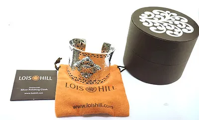 $825 • Buy Lois Hill Sterling Silver Heavy Classic Cuff Bracelet