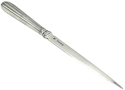 Antique Sterling Silver Letter Opener By F B Thomas & Co – London 1879 • $155.44