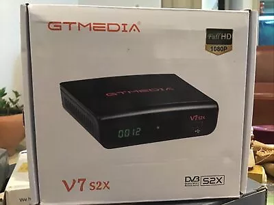 GTMedia V7 HD Digital Satellite TV Receiver DVB-S2X FTA PVR SAT Decoder+USB Wifi • $29.99