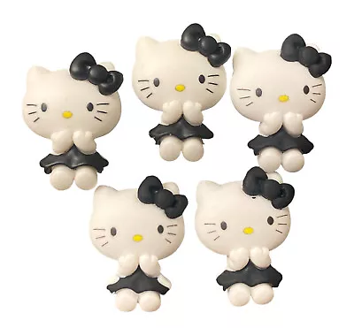£4.49 • Buy Resin KAWAII Sanrio Hello Kitty Charms Flat Back Hair Bow Charm Cabochon DIY