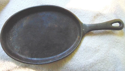 $9.99 • Buy Mexican Fiesta Cast Iron Fajita Sizzler Pan  Skillet Plate 7x9 EUC