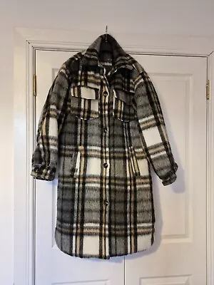 Ladies Jacket Matalan Size 10 BNWOTS Warm Thick Jacket With Stylish Print • £8