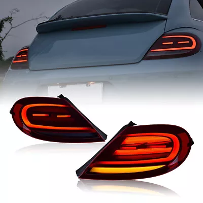 For 2013-2021 VW Beetle Rear Assembly Start Up Sequential Light LED Tail Lights • $500