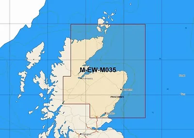 C-MAP MAX LOCAL M-EW-M035 SCOTLAND NORTH : EAST COAST MSD/SD Chart • $213.49