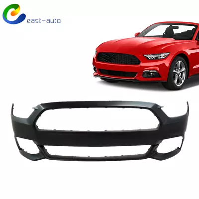 Front Bumper Cover For 2015 2016 2017 Ford Mustang EcoBoost GT GT Premium V6 US • $117.55