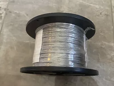 1/32 7X7 Stainless Steel Wire Rope Aircraft Cable T304 250 Foot Reel 1327ssac-k • $39.95